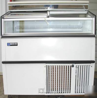 New master-bilt 10 cu.ft. slide top freezer ice cream 