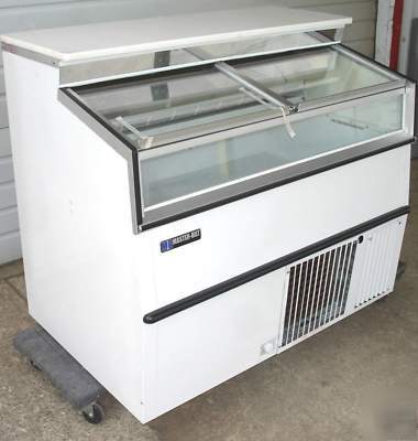 New master-bilt 10 cu.ft. slide top freezer ice cream 