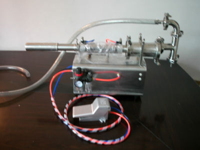 One head 500ML depositor piston filler filling machine