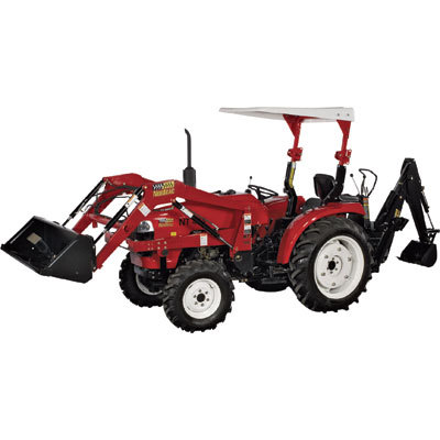 New nortrac epa-iv tractor w/frt-end ldr & backhoe 40HP- 