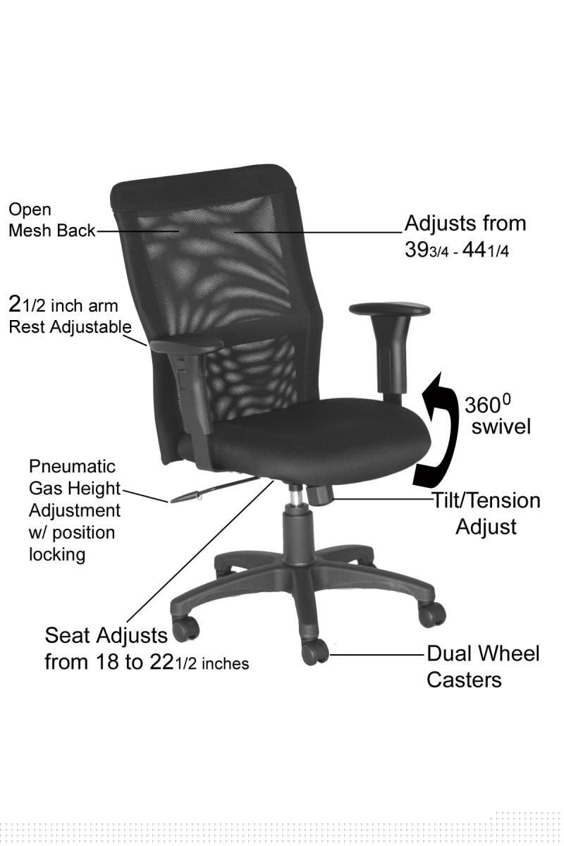 New office chair computer chair new black chair