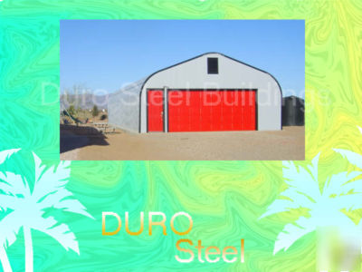 Duro steel garage workshop 16X40X12 metal farm building