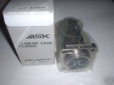 New ask linear bearing case flange lcf-40BUU , boxed