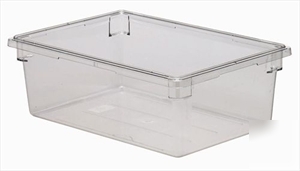 New cambro 13 gal. clear plastic food storage container