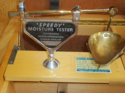 Speedy moisture tester thomas ashworth large D2 size