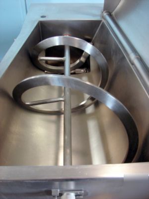 Dual hollymatic 900E meat mixer/grinder, gemini setup 