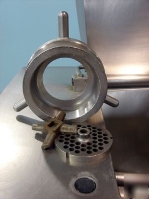 Dual hollymatic 900E meat mixer/grinder, gemini setup 