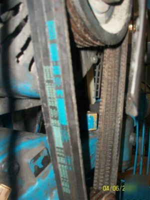 Quincy 30HP compressor & zeks air dryer combo