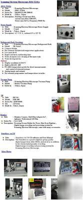 Scanning electron microscope jsm jeol T220A 