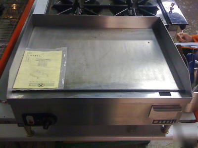 Anvil flattop griller fta 8024-refurbished & tested a+ 