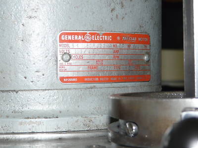 Bridgeport mill - 110 volt 1-phase - very rare -3AX dro