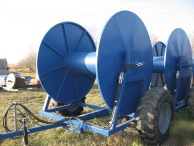 Irrigation hose reels