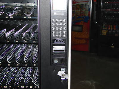 Lcm ii snack machine-vending candy machine dual spiral 