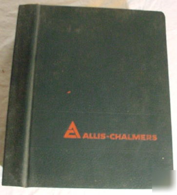 10 parts catalogs for 1960's allis-chalmers plows