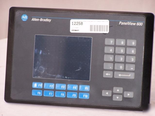 Allen bradley panelview 600 2711-B6C8 panelview 600