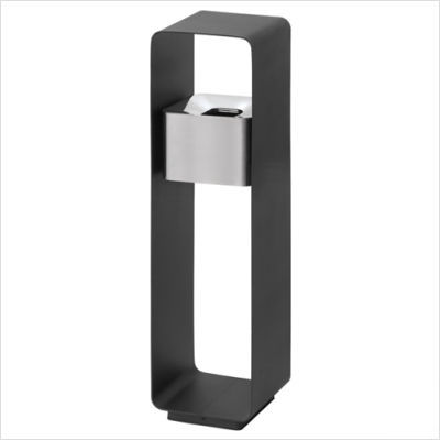 Blomus casa stainless steel standing ashtray in black