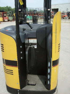 Cat forklift #3182 rider reach electric, 4000 lb cap