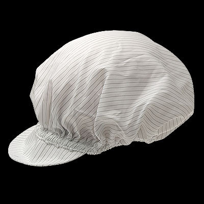 Fashion ventilated fabric white unisex anti-static hat