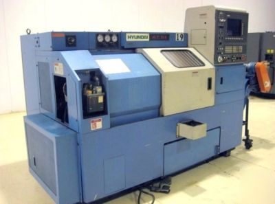 Hyundai hit-15S cnc turning center lathe 8