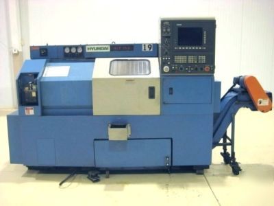 Hyundai hit-15S cnc turning center lathe 8