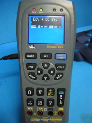 Ideal securitest cctv security tester, dmm leads 