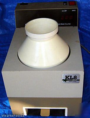 New kirby lester KL8 kl-x count machine part- top funnel