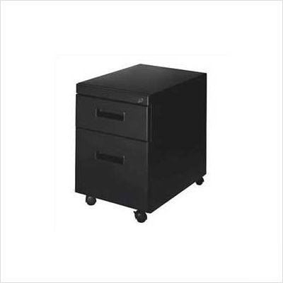 Workrite mobile pedestal color: black