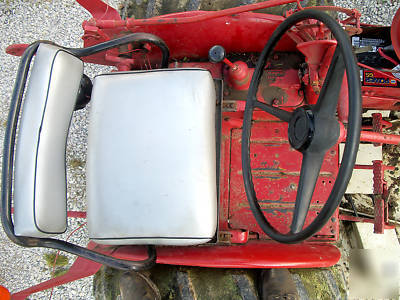 1974 farmall 140 tractor w/ woods L59 belly mower