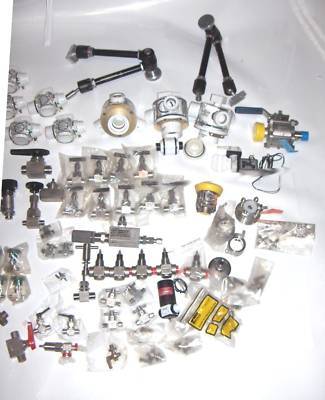 Qty 3000+ fittings,valves & others ..valco,parker,ssp +