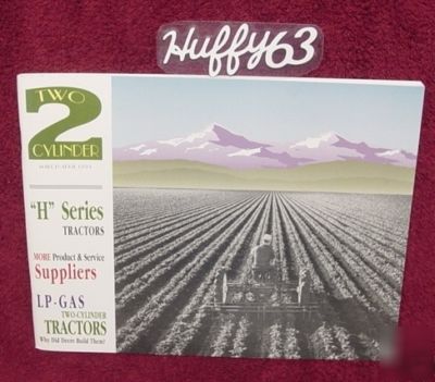 Two cylinder magazinejohn deere model h tractors