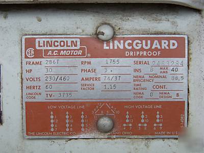 Large vickers 30 gpm hydraulic power unit