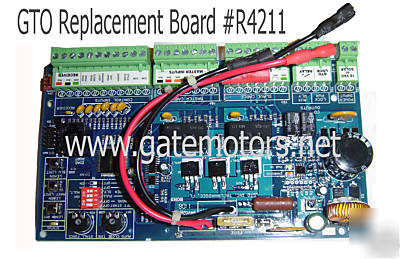 New gto R4211 replacement control board for PRO3040PCB 