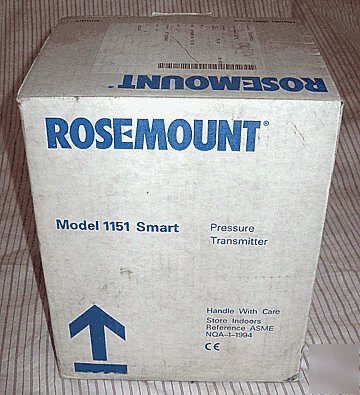 New rosemount 1151 differential pressure transmitter