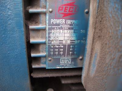 Quincy base mounted air compressor