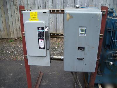 Quincy base mounted air compressor