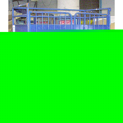Steel 4 wall cart truck