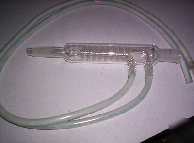 Chemglass condenser, coilflux, 24/40 joint w/2 tubing