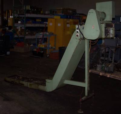 Enomoto chip conveyor ec-27, off of okuma lb-15 cnc