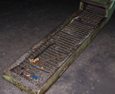 Enomoto chip conveyor ec-27, off of okuma lb-15 cnc