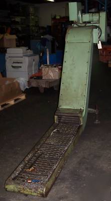 Enomoto chip conveyor ec-27, off of okuma lb-15 cnc
