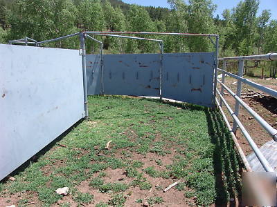 Pearson complete cattle chute