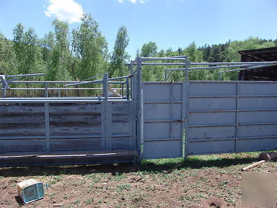 Pearson complete cattle chute