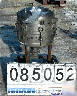 Used: sparkler horizontal plate filter, model 14S7, 316