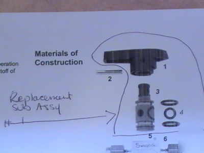 Nupro plug ball valve rplmt subassy 316SS (12 pc lot)