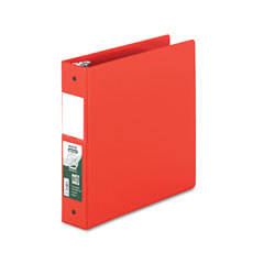 Antimicrobial locking round ring binder for 11 x 8-1/2 