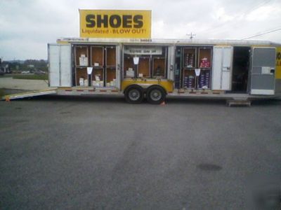 Traveling retail shoe business - turn key operation