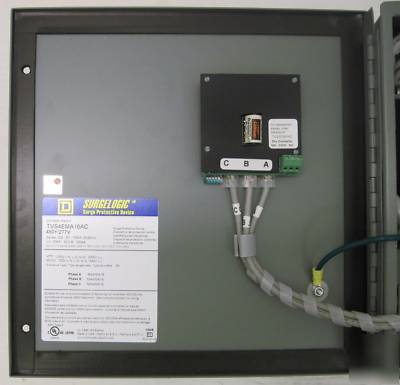 Square-d surge protective device surgelogic TVS4EMA16AC