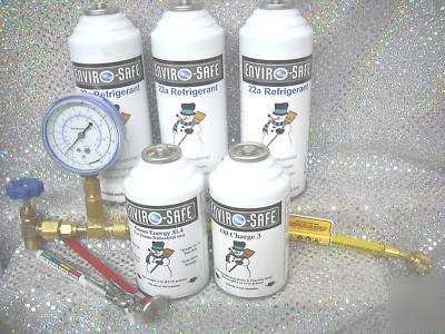 New R22, refrigerant alt * 22A recharge energy save kit