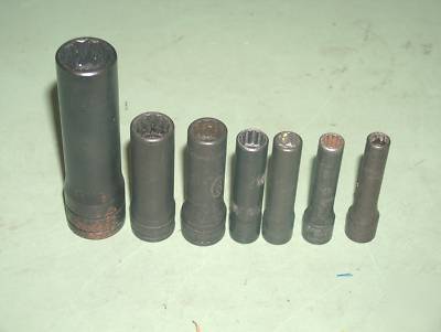 Snap-on socket set aviation aircraft