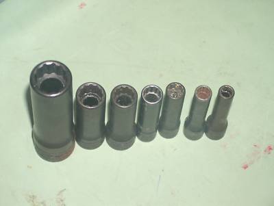 Snap-on socket set aviation aircraft